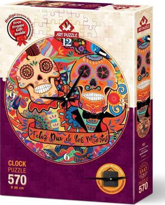 Art Puzzle 570 Parça Puzzle Mutlu Son Saat 5007