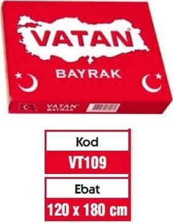 Vatan Türk Bayrağı 120x180 VT109