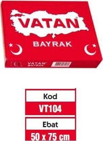 Vatan Türk Bayrağı 50x75 VT104