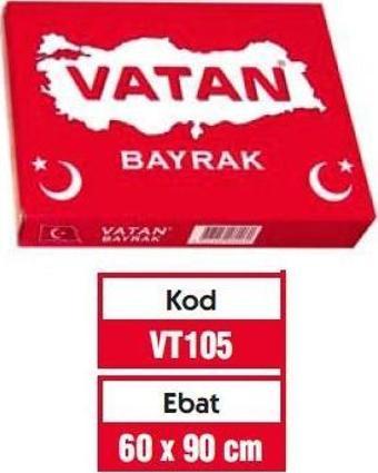 Vatan Türk Bayrağı 60x90 VT105