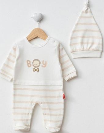 Cocopoco Şapkalı Bebek Tulumu 1072