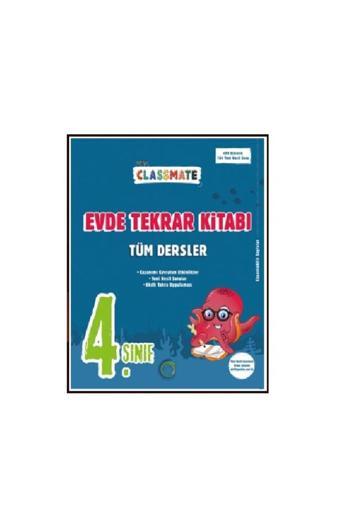 Okyanus Yayıncılık 4. Sınıf Classmate Tüm Dersler Evde Tekrar Kitabı  2024 - Okyanus Yayıncılık