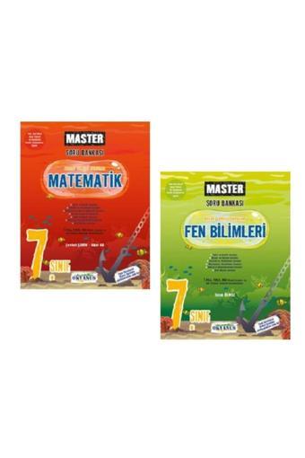 Okyanus Yayıncılık 7.Sınıf Master Matematik-Fen Bilimleri Soru Bankası Seti - Okyanus Yayıncılık