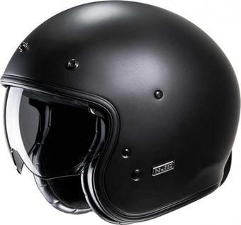 Hjc V31 Yarım Kask Mat Siyah MEDIUM