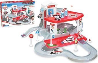 Dede İki Katlı Hastane Garaj Set Ve Mega Pisti 03347