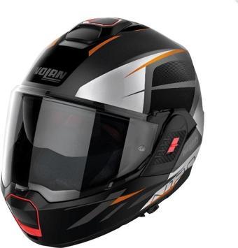 Nolan N120-1 Nıghtlıfe N-com 026 Çene Açılır Kask MEDIUM