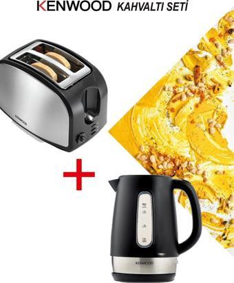 Kenwood Mpm01.000Bk Ekmek Kızartma Makinesi Su Isıtıcı Set