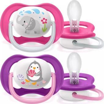 Philips Avent Philips Scf080-08 Ultra Air Animals Emzik 6-18 Ay Kız