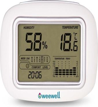 WEEWELL Dijital Nem Ve Sıcaklık Ölçer Whm 140