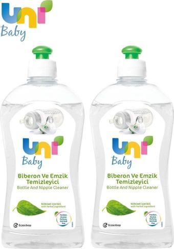 Uni Baby Biberon Ve Emzik Temizleyici 500Ml (Yeni) 2 Li Set