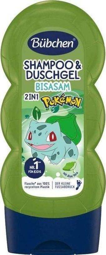 Bübchen Çocuk Şampuan&Duş Jeli 2 in 1 Pokemon Bulbasaur 230 ml