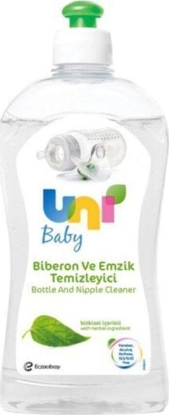 Uni Baby Uni̇ Baby Bi̇beron Ve Emzi̇k Temi̇zeyi̇ci̇ Bi̇tki̇sel İçeri̇kli̇ 500 Ml.