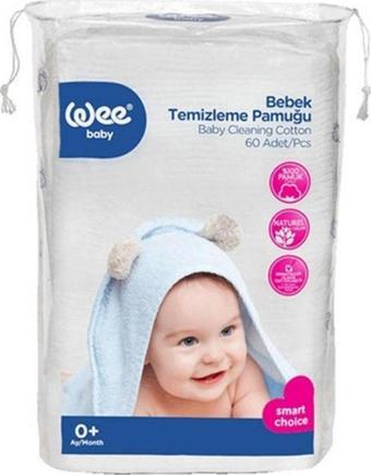 Wee Baby Baby 321 Bebek Temizleme Pamuğu 60Lı