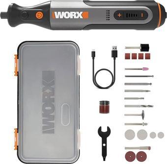 WORX WX106 8Volt Kalem Tipi Devir Ayarlı Profesyonel Gravür Makinesi + 21 Parça Aksesuar