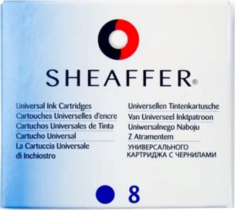 Sheaffer VFM Serisi Kartuş (Mavi) 93101