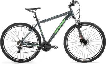 BİSAN ATLAS ERKEK DAĞ BİSİKLETİ 48CM HD 29 JANT 21 VİTES PARLAK GRİ YEŞİL
