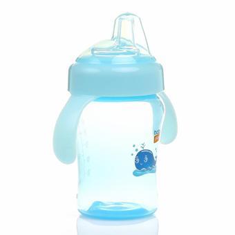 baby plus Antikolik Kulplu PP Alıştırma Bardağı 6+ Ay 240 ml Mavi