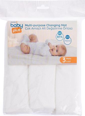 baby plus Çok Amaçlı Alt Değiştirme Örtüsü