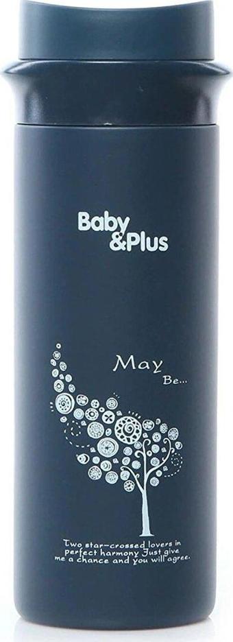 baby plus Paslanmaz Çelik Bebek Mama Saklama Termosu 350 ml