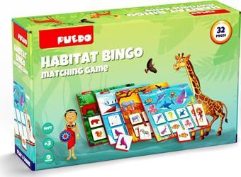 PUEDO Habitat Bingo Eşleştirme Oyunu