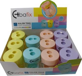 Bafix Kalemtıraş Çift Delikli Ts921-2 (12 Li Paket)