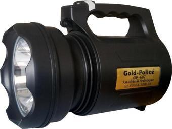 Gold Police GP-607 Şarjlı El Feneri 30 W (Projektör)