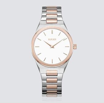 Burker Emma Rose Gold Silver Kadin Kol Saati 