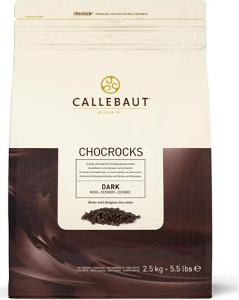 Callebaut Chocorocks Bitter Parça Çikolata 2,5 Kg