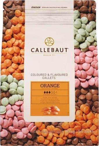 Callebaut Portakallı Drop Çikolata 2,5 Kg