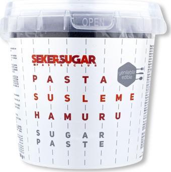 Şeker Sugar Şeker Hamuru Siyah 500 gr