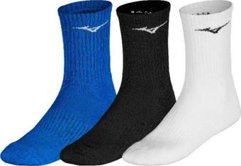 Training 3P Socks Unisex Çorap Siyah / Mavi / Beyaz