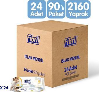 Fibril Baby Sensitive Islak Mendil 24X90 Lı Paket 2160 Yaprak