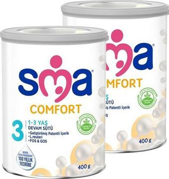 SMA 3 Devam Sütü Comfort 400 gr x 2 Adet	