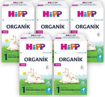 Hipp 1 Organik Keçi Sütü Bazlı Bebek Sütü 400 gr x 5 Adet