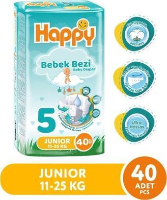 Happy Bebek Bezi Junior 5 No 40 lı