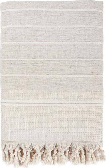 Ecocotton Arden Organik Pamuk Kenevir Karışımlı Banyo Havlusu 70x140 cm