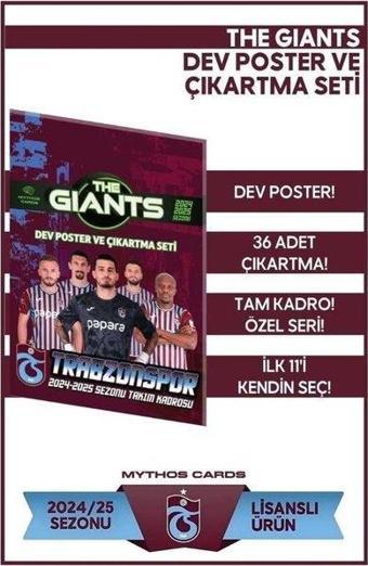 Mythos Trabzonspor Giants Çıkartma Seri 24/25