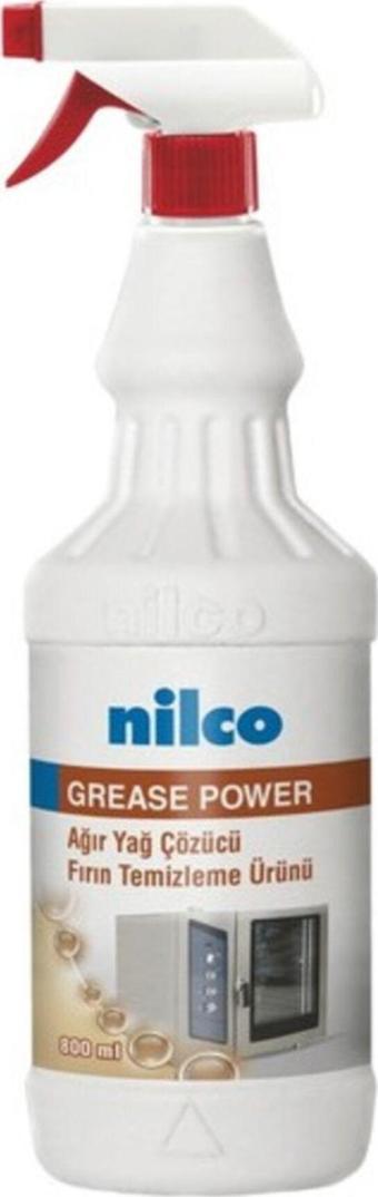 nilco Grease Power Ağır Yağ Çözücü Fırın Temizleme Ürünü 800 Ml