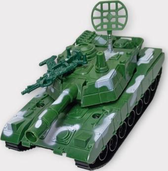 Sürtmeli Tank 15 cm - Koyu Yeşil