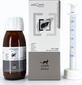 vetQom Kedi Liver Renew – Karaciğer Sağlığı – 60 ml.