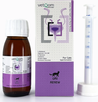 vetQom Kedi Uri Renew – Üriner Sistem Sağlığı – 60 ml.