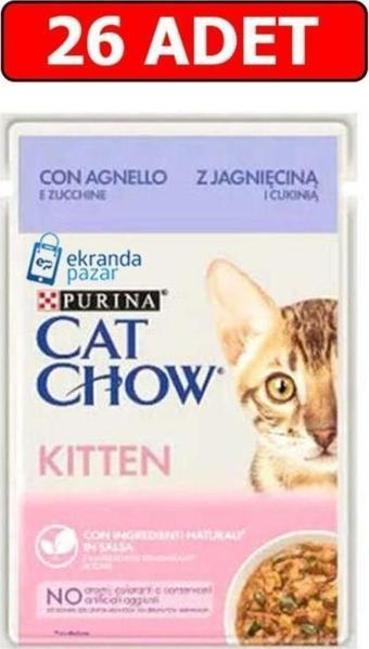 Cat Chow Kuzulu Yavru Kedi Konserve Maması 85 Gr*26 Adet