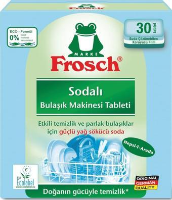 Frosch Sodalı Bulaşık Makinesi Tableti Fosfatsız 30 Tablet