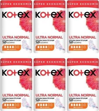 Kotex Ultra Normal Ekonomik Paket 24 lü x 6 Adet