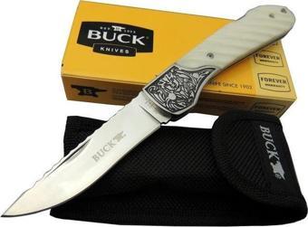 Buck Knives BK-014WY Kamp Çakı 20 cm - Kılıflı, Kutulu