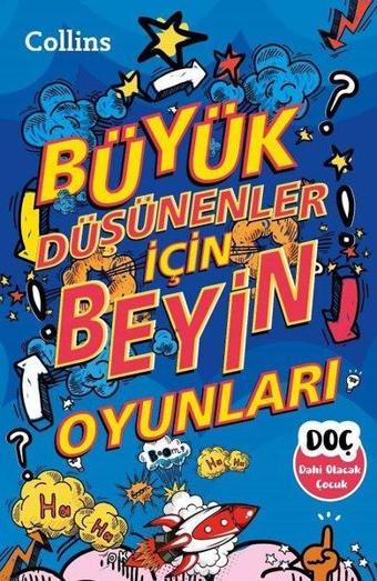 Büyük Düşünenler İçin Beyin Oyunları - Harper Collins - Dahi Olacak Çocuk Yayınları