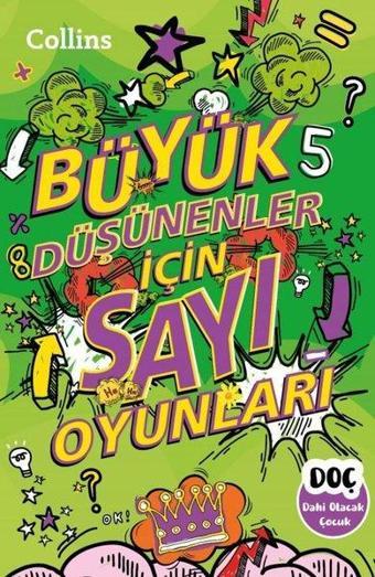 Büyük Düşünenler İçin Sayı Oyunları - Harper Collins - Dahi Olacak Çocuk Yayınları