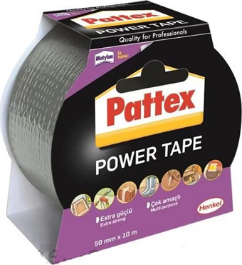 Pattex Power Tape Yapıştırıcı Gri 50x10 mm 1870313