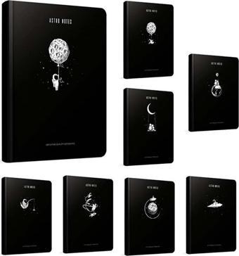 Gıpta Astro Notes A5 Dikişli Sert Kapak Defter 120yp Çizgili 5405