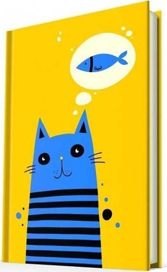 Deffter Cat’s Dream Sert Kapak Çizgili 14*22 64459-9